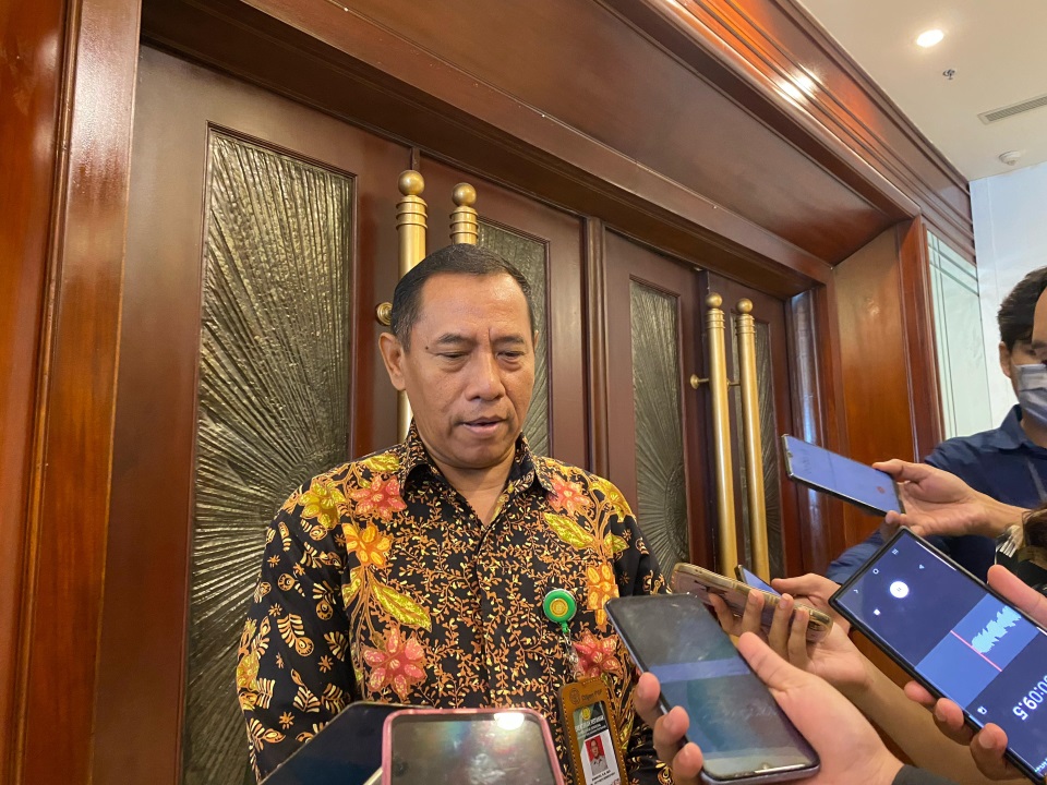 Ketua Kelompok Substansi Pemberdayaan Permodalan dan Asuransi Pertanian, Kementerian Pertanian RI, Siswoyo saat ditemui usai acara Workshop dan Softlaunch Peta Jalan AAUI Pengembangan Asuransi Pertanian di Indonesia 2025-2030, Senin 24 Maret 2025. (Foto: Kabarbursa/Cicilia Ocha)