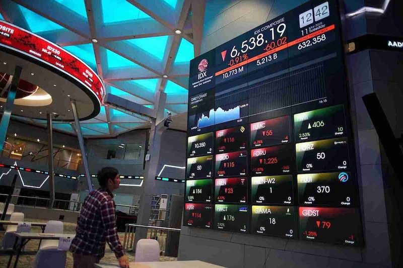 Indeks Harga Saham Gabungan (IHSG) ditutup menguat pada perdagangan hari ini, Selasa, 15 April 2025, naik 73,17 poin atau setara 1,15 persen ke level 6.441,68. (Foto: Kabar Bursa/Abbas Sandji)