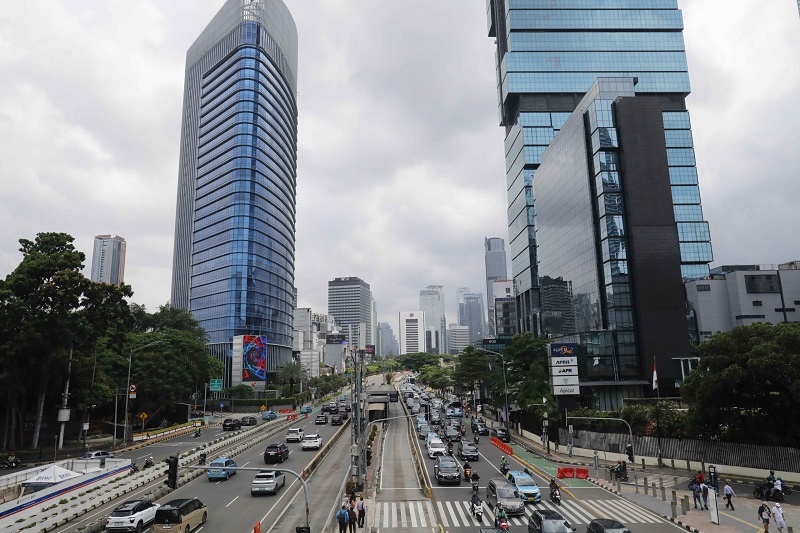 Perkantoran Sudirman. foto: Abbas/KabarBursa.com