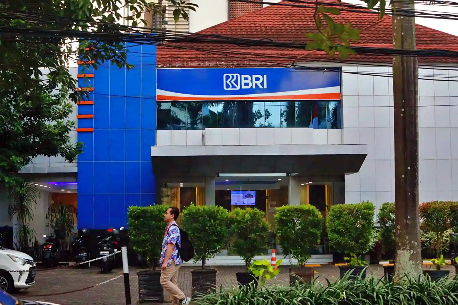 BRI Kantor Cabang Menteng, Rabu, 23 April 2025. (Foto: KabarBursa/Abbas Sandji)