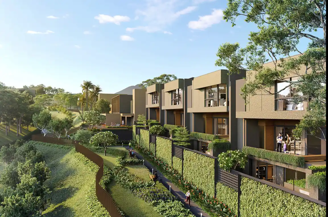 Visualisasi Riverside Jogging Track, salah satu fasilitas unggulan di kawasan hunian Sequoia Hills, proyek residensial eksklusif milik Triniti Land (TRIN) di Sentul. Foto: Dok. TRIN.