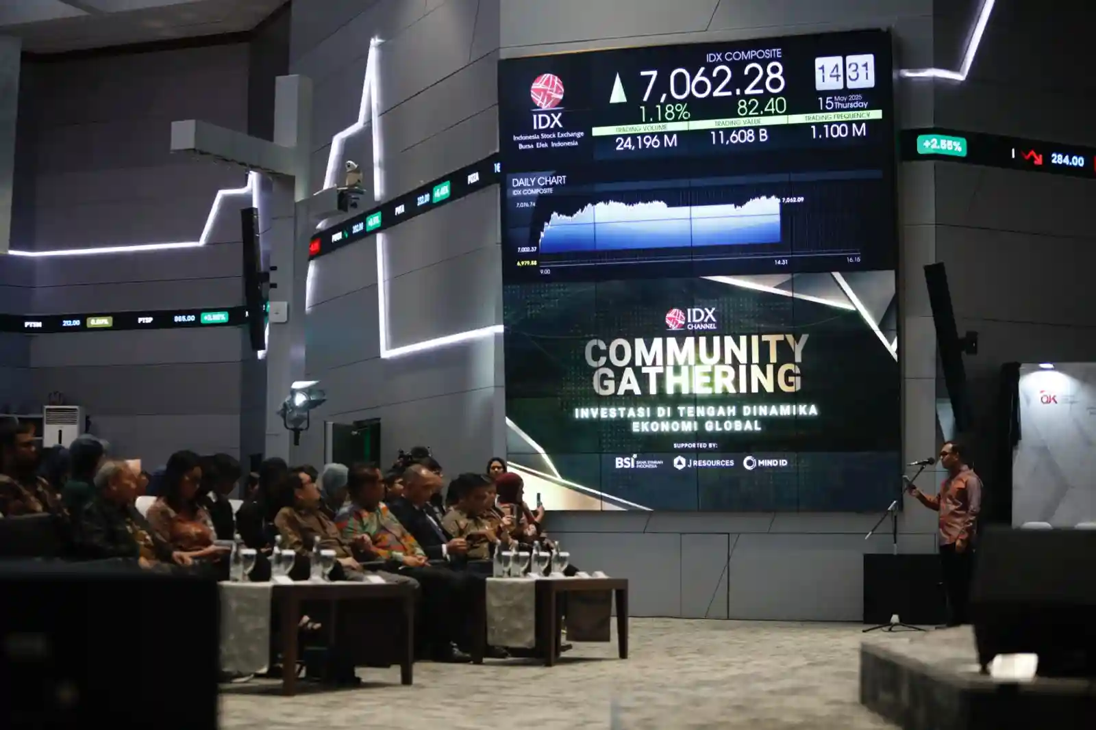 Indeks Harga Saham Gabungan (IHSG) ditutup melemah 53,46 poin atau 0,72 persen ke level 7.344,74 pada perdagangan Selasa 22 Juli 2025.. Foto: Doc KabarBursa.com