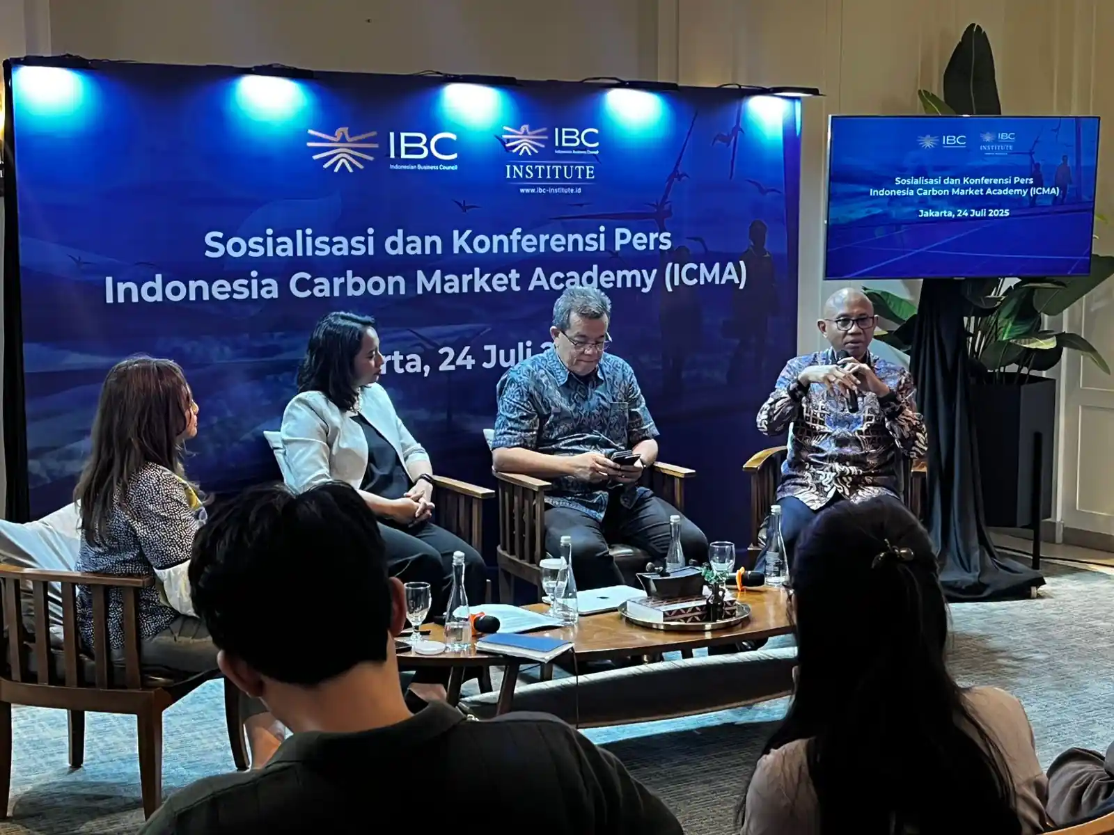 Paul Butarbutar ungkap pasar karbon Indonesia belum atraktif akibat lemahnya demand dan kualitas proyek yang belum konsisten. Foto: KabarBursa/Dian Finka.