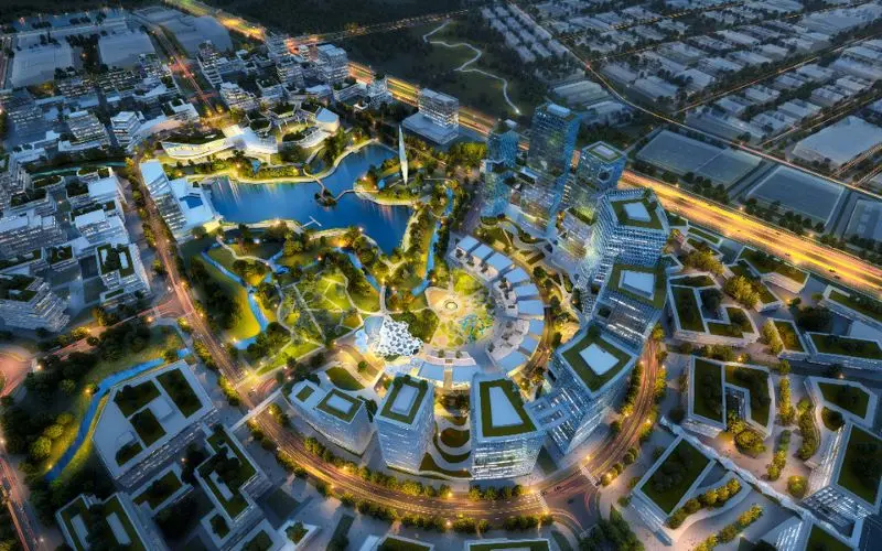 Proyek Subang Smartpolitan milik PT Surya Semesta Internusa Tbk (SSIA). Foto: Dok Surya Semesta Internusa/SSIA.