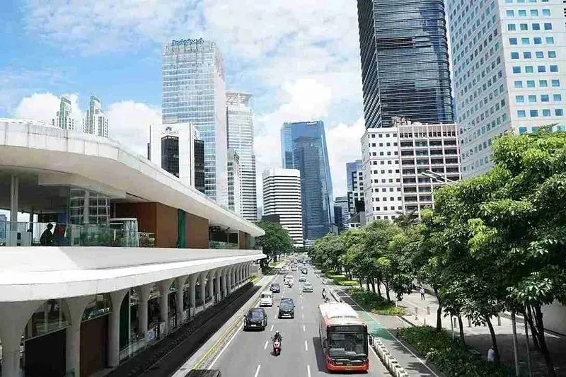 Gedung pencakar langit di kawasan Sudirman-Thamrin, Jakarta (Foto: dok KabarBursa.com)