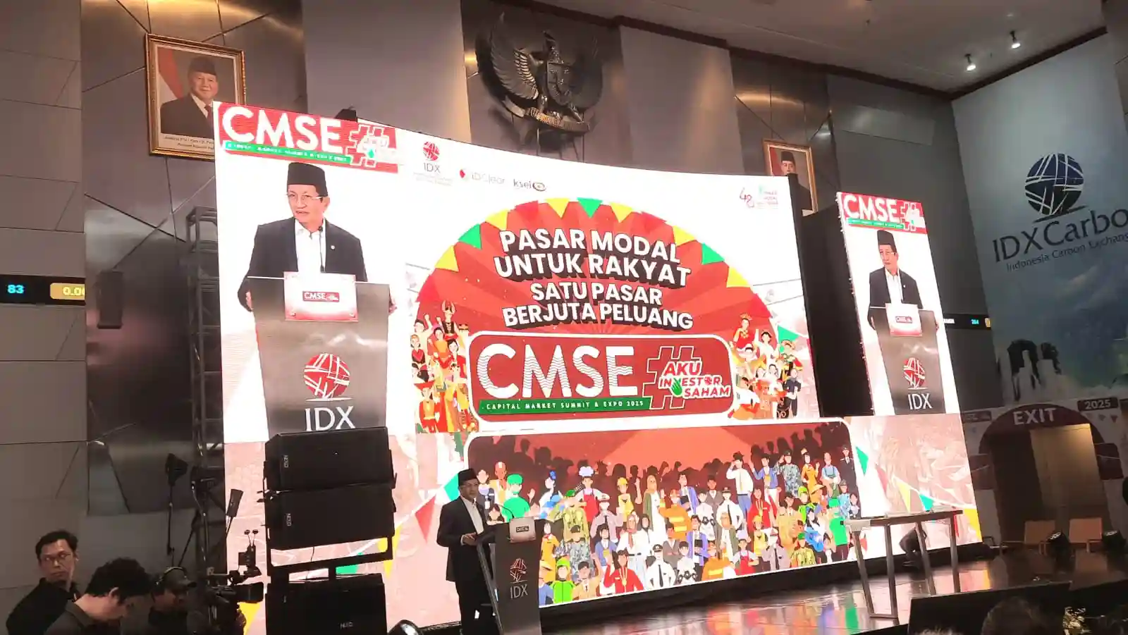 Menteri Agama RI, Nasaruddin Umar tekankan pentingnya zakat dan wakaf dalam mengelola harta dan perekonomian. Foto: Harun/KabarBursa.com