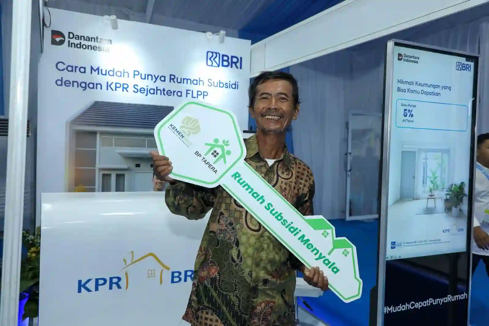 BRI perkuat posisi sebagai penyalur utama KPR Subsidi lewat skema FLPP, dukung Program 3 Juta Rumah dan manfaat luas lainnya. Foto: dok. BRI