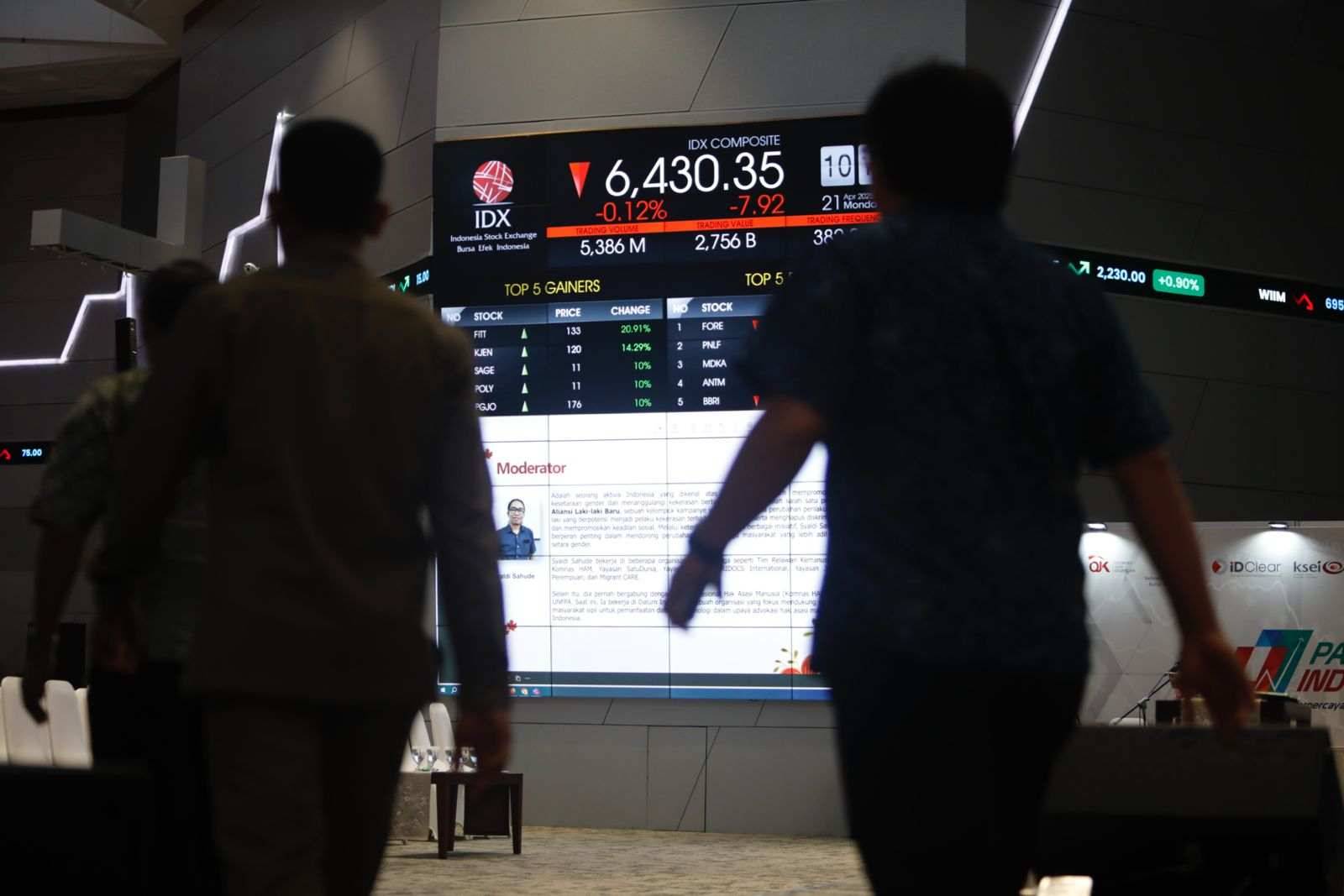 Hall Bursa Efek Indonesia. Foto: dok KabarBursa.com