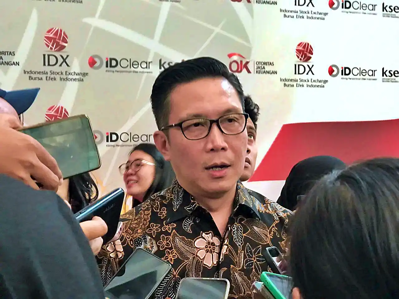 Pjs Direktur Utama Bursa Efek Indonesia (BEI) Jeffrey Hendrik. (Foto: Kabarbursa.com/Desty Luthfiani)