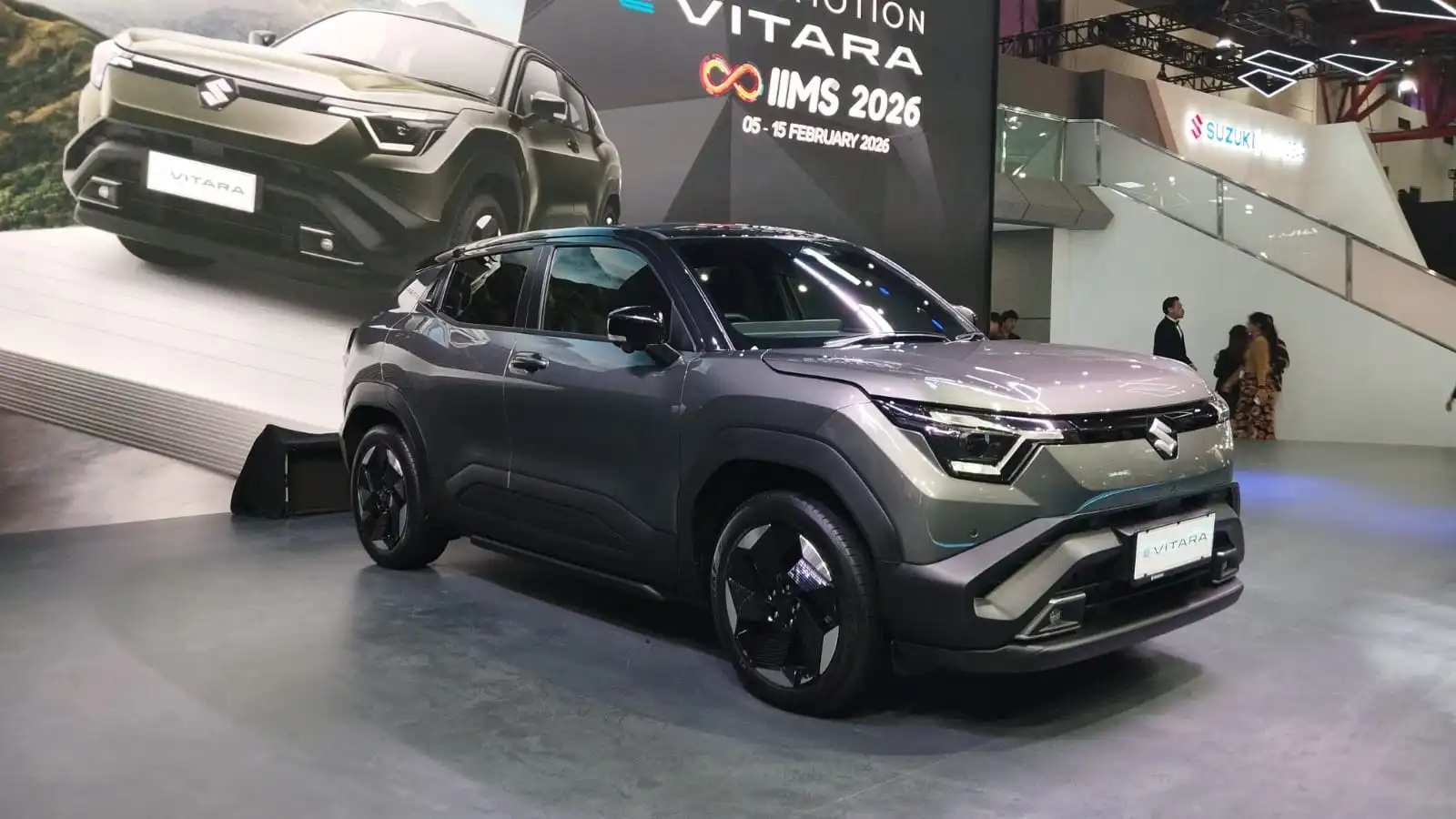 Penjualan mobil listrik Suzuki e Vitara selepas peluncurkan dilaporkan baru delapan unit. Foto: Harun/KabarBursa.com