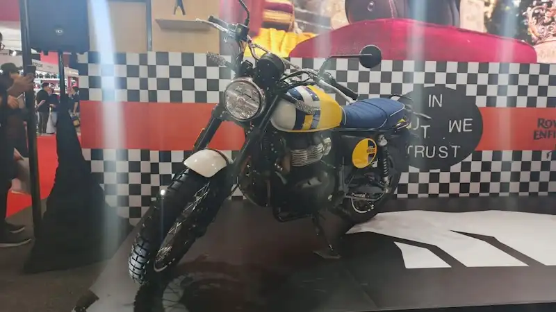Ilustrasi penjualan global Royal Enfield. Foto: KabarBursa.com/Citra