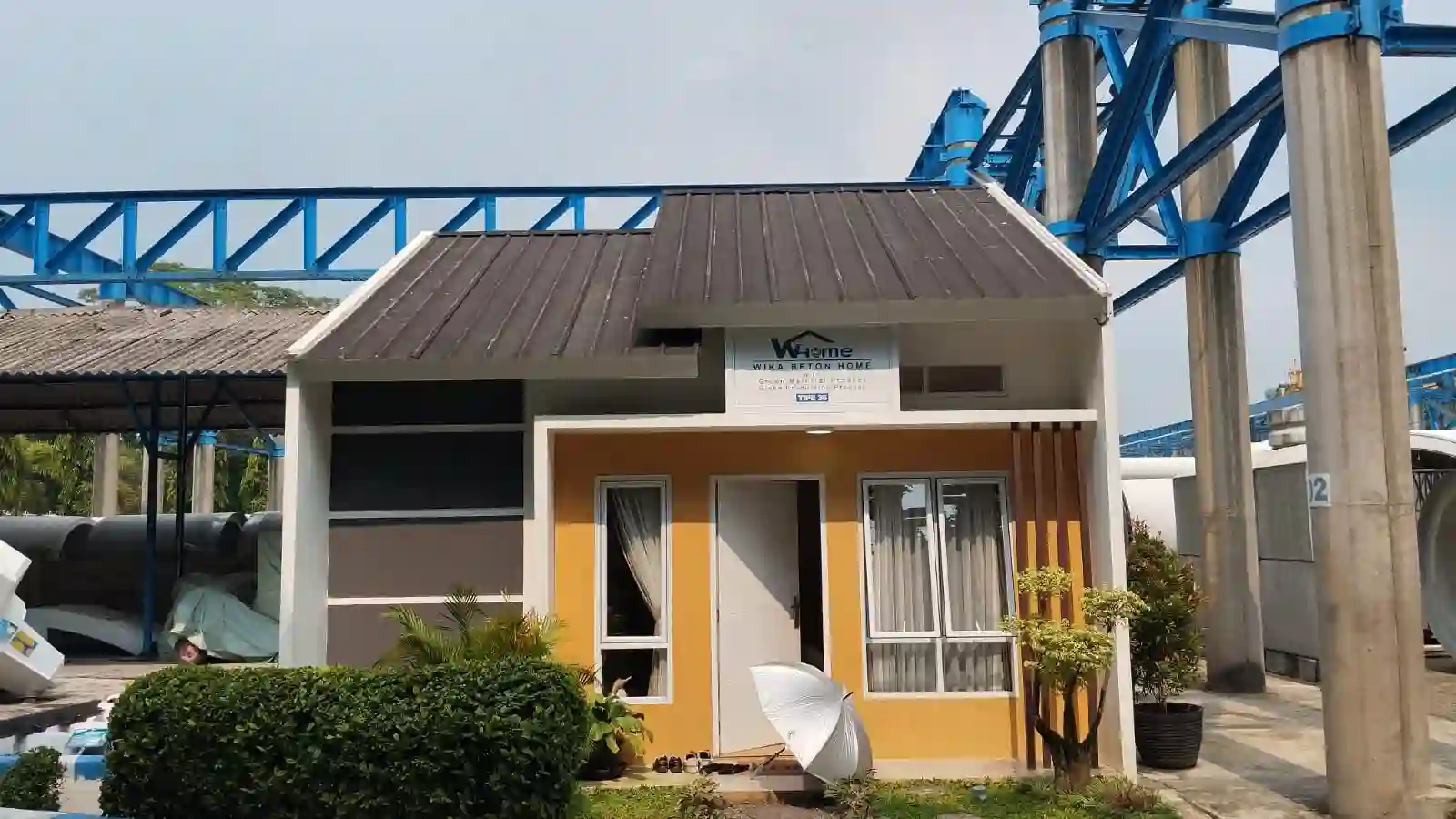 WIKA Beton Home (WHOME) dihadirkan untuk dukung Program 3 Juta Rumah. Dibanderol Rp120 juta. Foto: Harun/KabarBursa.com