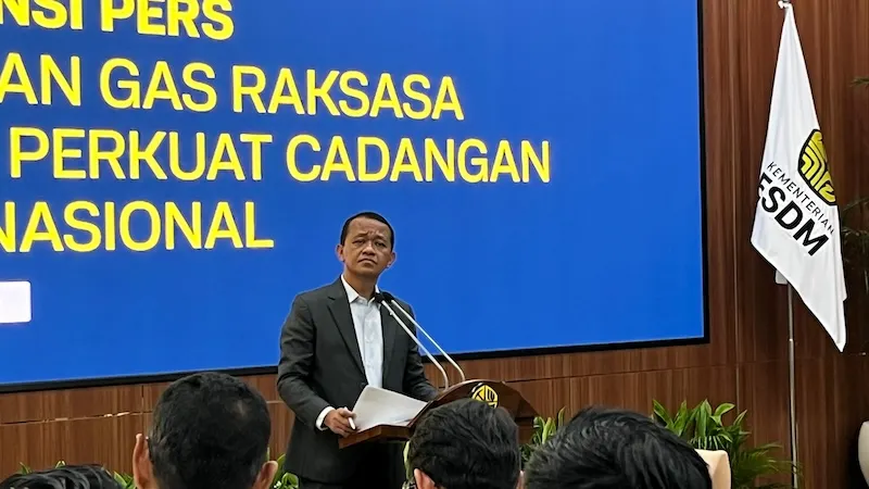 Menteri Energi dan Sumber Daya Mineral (ESDM) Bahlil Lahadalia menyiapkan pengembangan industri liquefied petroleum gas (LPG) baru di Kalimantan Timur. Foto: KabarBursa.com/Gusti
