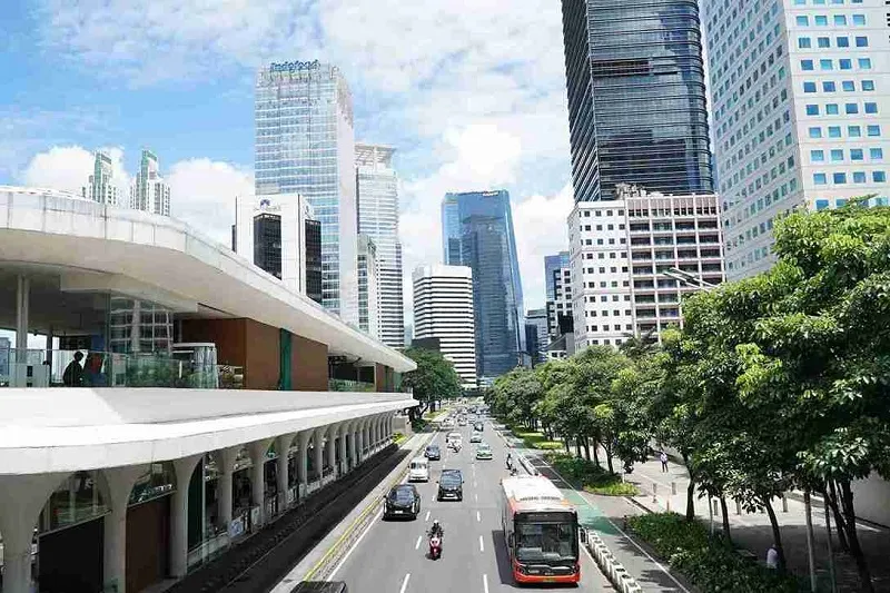 Ilustrasi Kawasan Perkantoran di Sudirman, Jakarta Selatan. Foto: Dok KabarBursa.com 