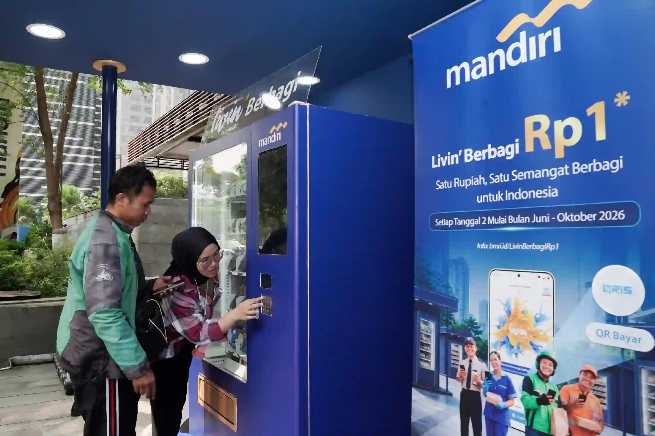 Pada perdagangan Selasa, 9 Juni 2026, kenaikannya bahkan mencatatkan kenaikan lebih dari 10 persen mencapai lebih dari 10 persen. (Foto: dok BMRI)
