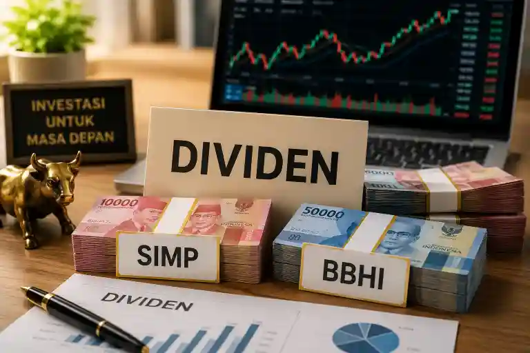 SIMP akan membagikan dividen sebesar Rp26 per saham, sementara BBHI menyiapkan dana senilai Rp286,97 miliar untuk investor. (Foto: KabarBursa)