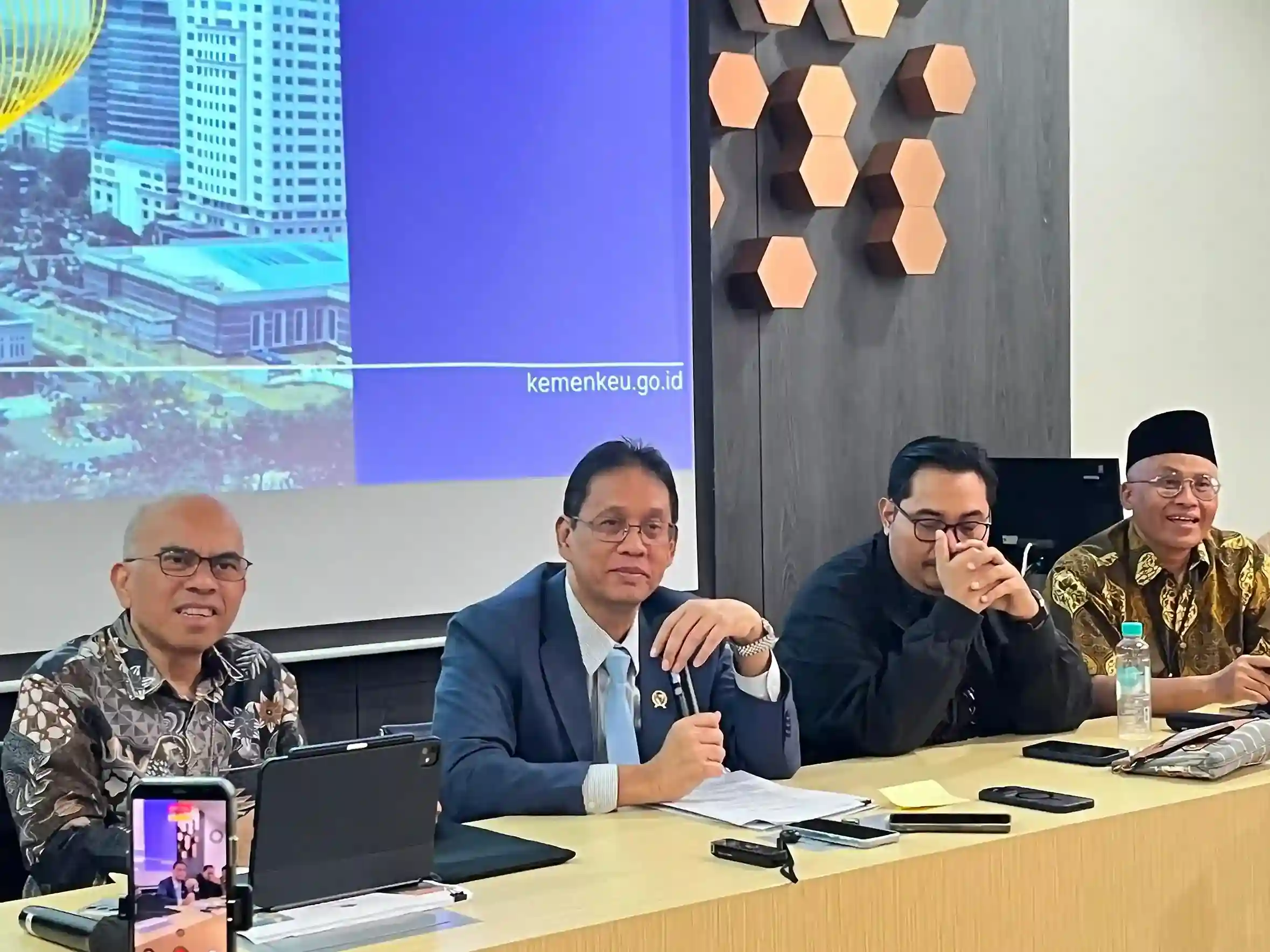 Menteri Keuangan, Purbaya Yudhi Sadewa dalam acara media briefing (Foto: Dok. Kabarbursa.com/Gusti Ridani)