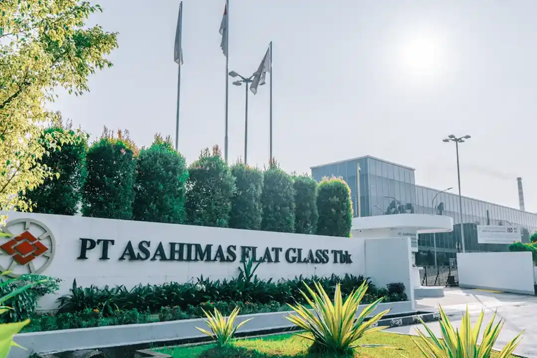Kantor PT Asahimas Flat Glass Tbk (Foto: Dok.AMFG)