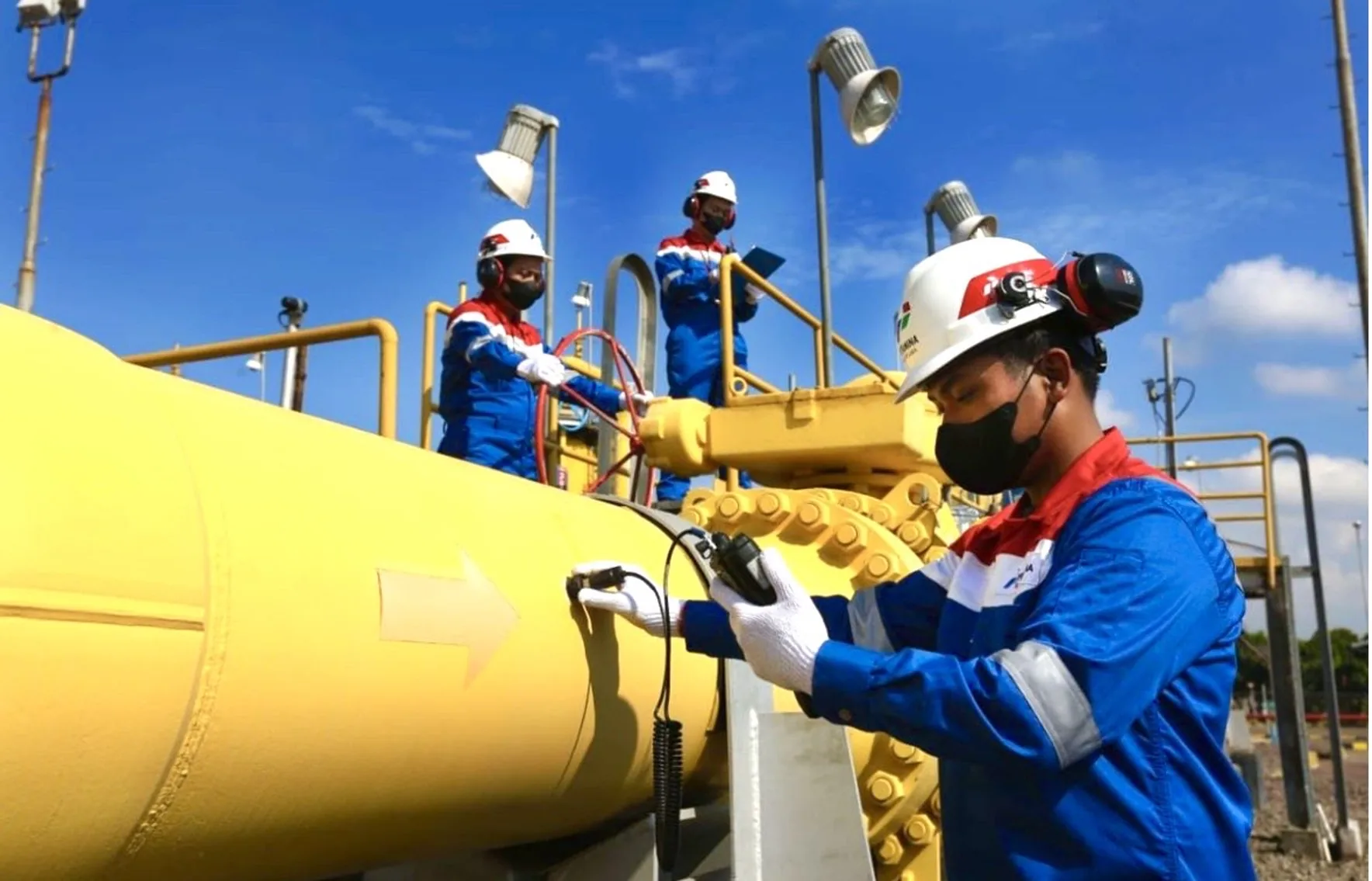 Pemerintah memangkas harga pasokan LNG menjadi USD13 per MMBTU. (Foto: dok PGAS)
