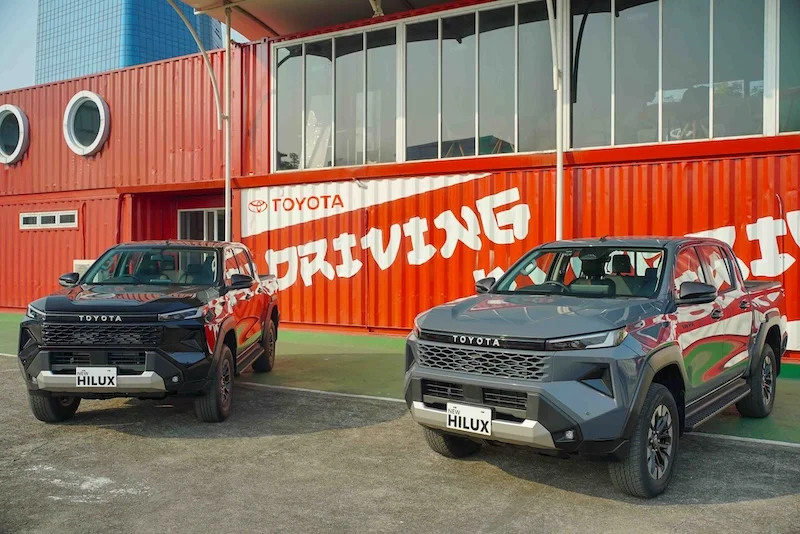 New Hilux Battery EV yang baru diluncurkan di Indonesia. Foto: TAM