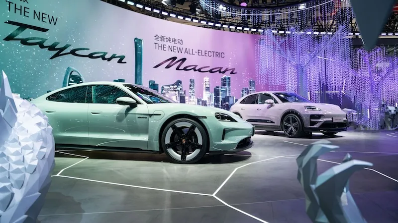 Ilustrasi Porsche di pasar otomotif China. Foto: Porsche. 