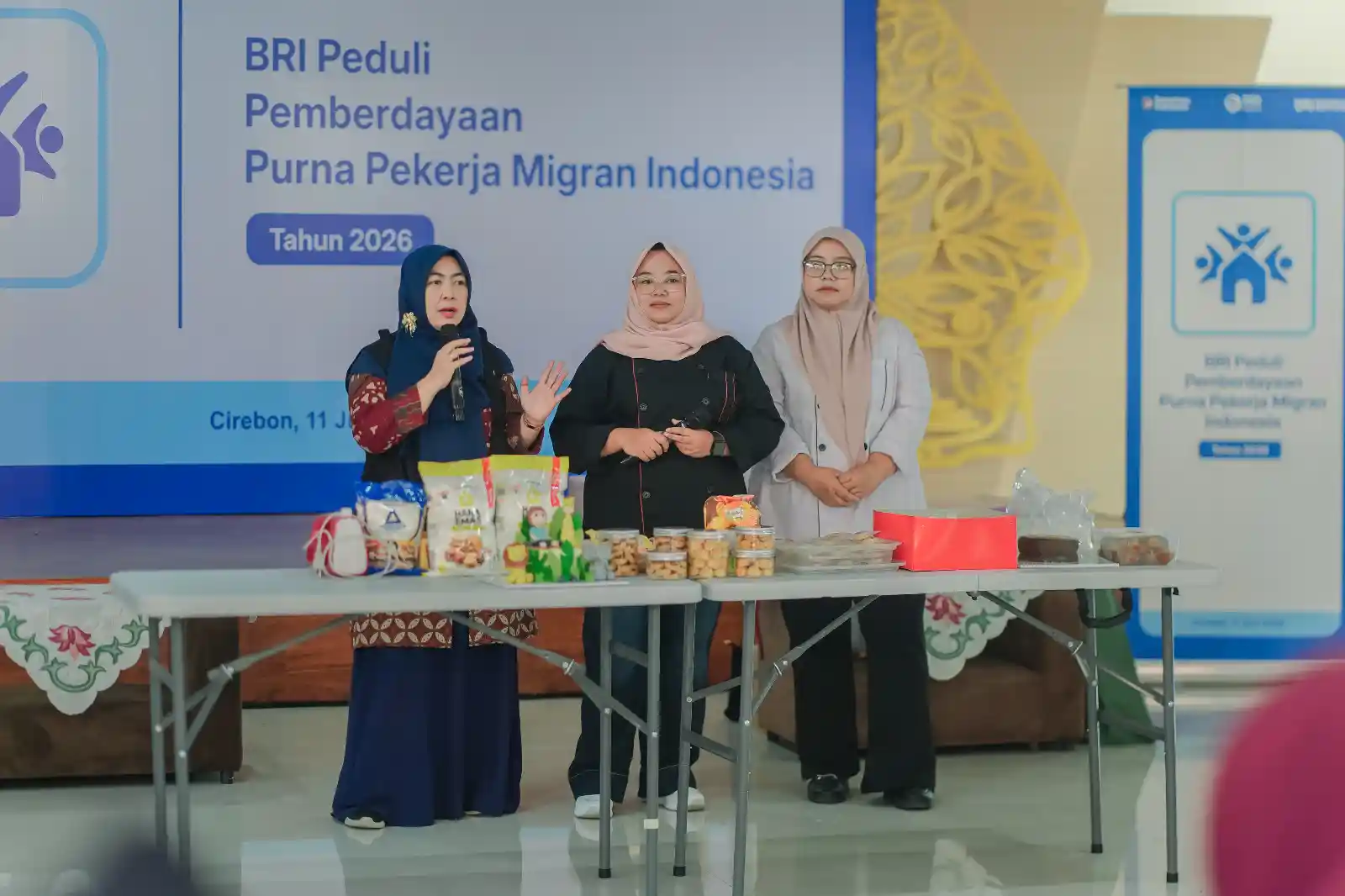 Program BRI Peduli memberi pelatihan kepada 60 purna pekerja migran di Cirebon, perkuat kemampuan wirausaha dan ketahanan ekonomi. Foto: dok. BRI