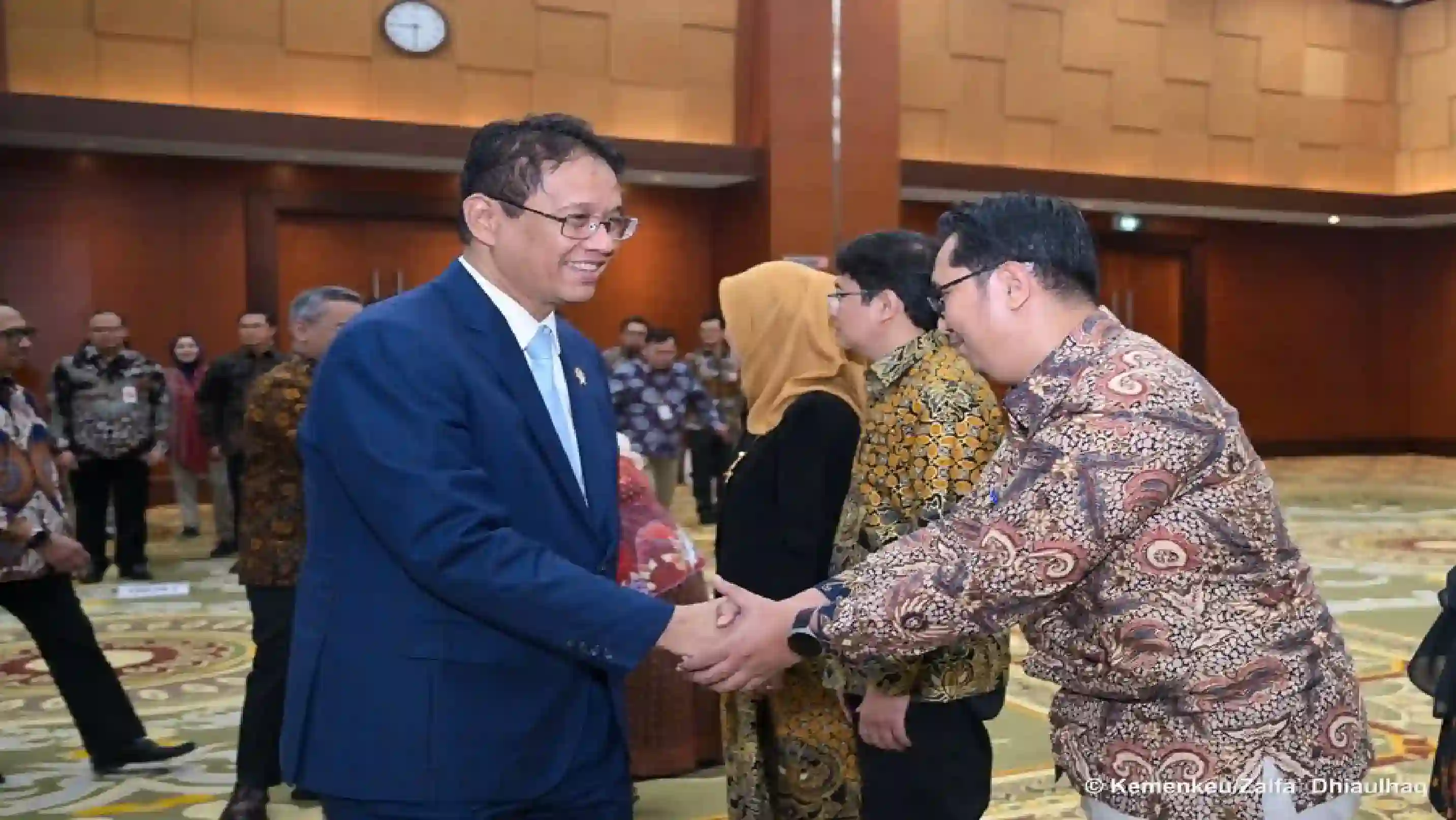 Menkeu Purbaya lantik tiga pejabat eselon satu di lingkungan Kementerian Keuangan. Foto: dok Kemenkeu
