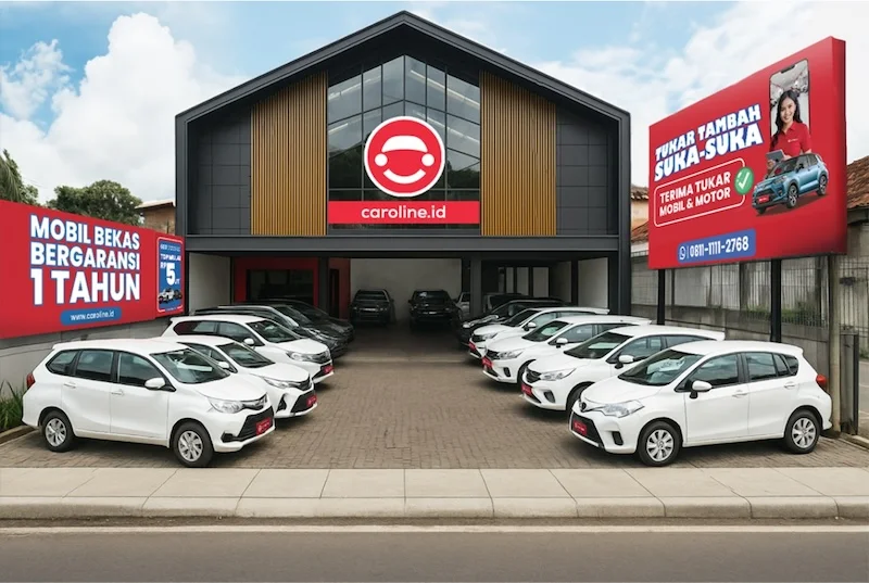 Platform jual beli mobil bekas, Caroline.id, yang jadi penopang pendapatan ASLC. Foto: dok ASLC. 