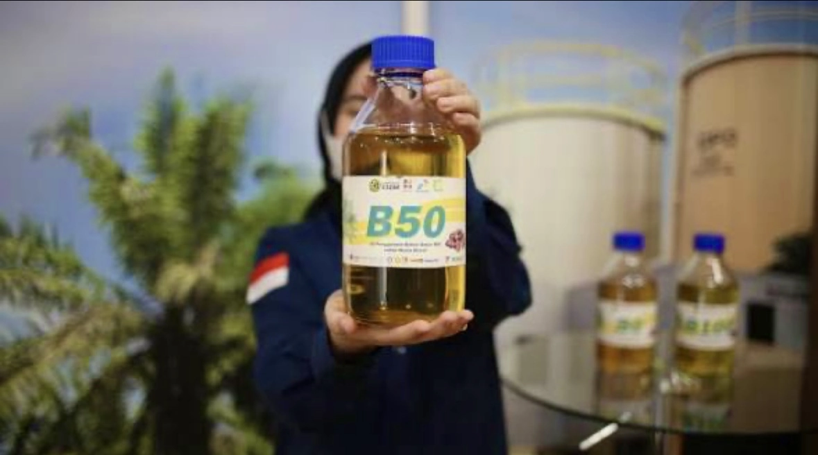 Ilustrasi B50 (Foto: Dok. Kementerian ESDM)