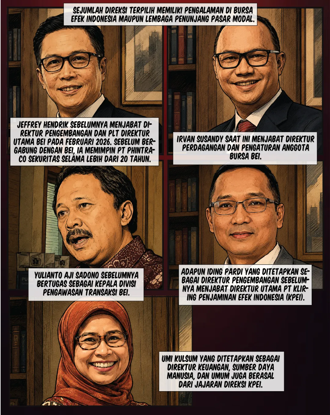 OJK Sahkan Jajaran Direksi Baru BEI