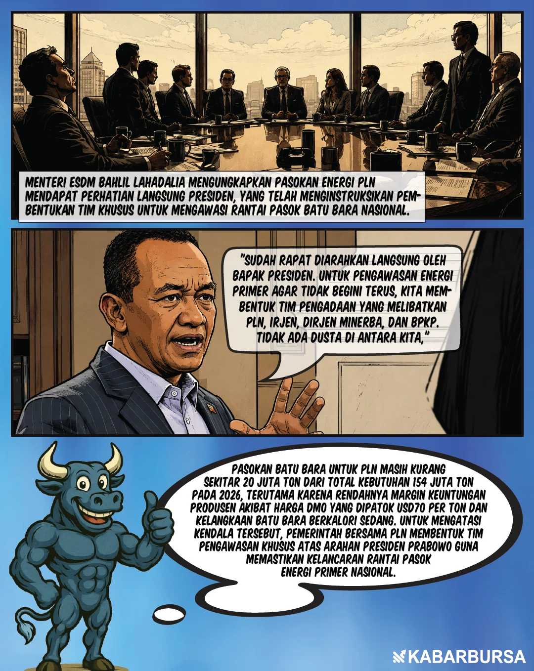 PLN Masih Kurang 20 Juta Ton Batu Bara