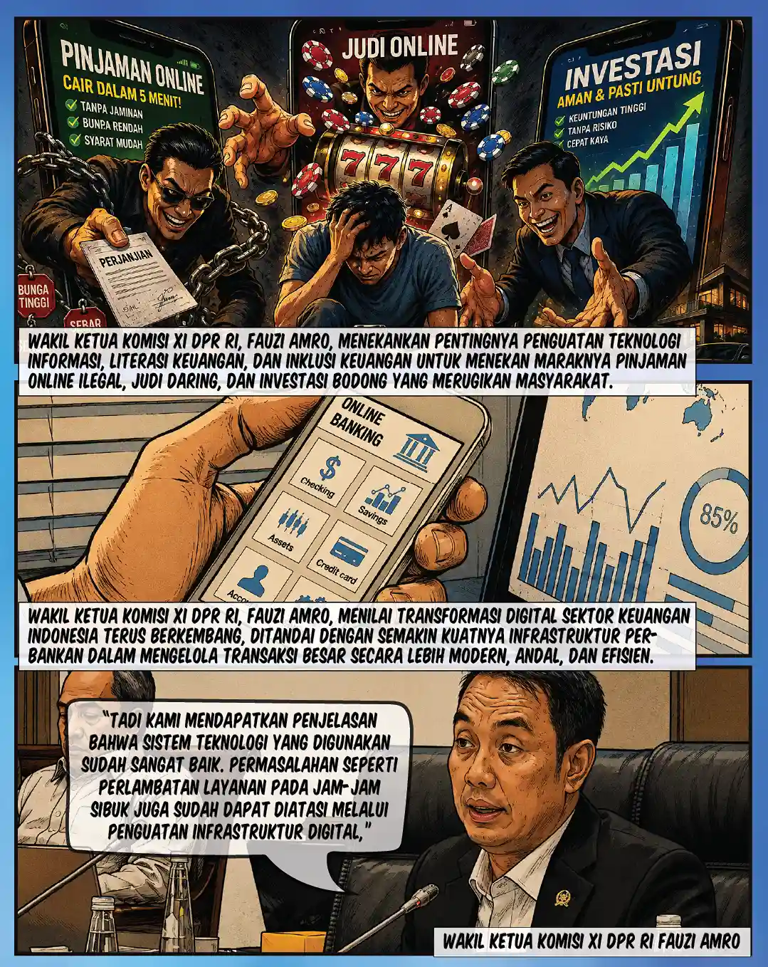 Benteng Terkuat Lawan Pinjol Ada di Edukasi