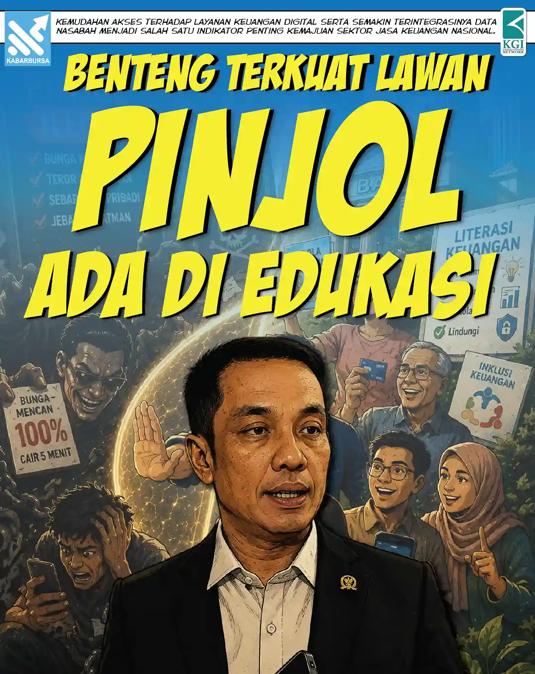 Benteng Terkuat Lawan Pinjol Ada di Edukasi