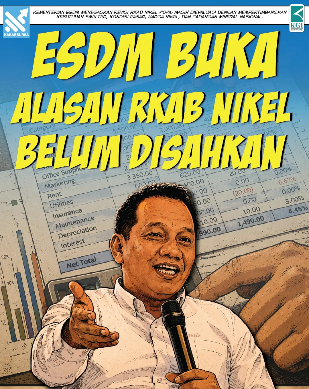 ESDM Buka Alasan RKAB Nikel Belum Disahkan